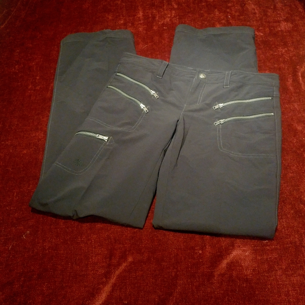 🌻EUC Athleta black fleece lined Pant